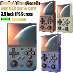 R35 Plus Mini lecteur de jeu portable de poche 3.5 pouces IPS écran Console De <span class=keywords><strong>Jeux</strong></span> vidéo avec système Linux R36s Mini Console - Product Image 3
