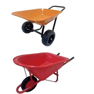 औद्योगिक ग्रेड छोटे बच्चों यार्डवर्क गार्डन टूल-मिनी स्टील प्लास्टिक टॉय व्हीलबारो - Product Image 4