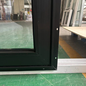 Cổ điển phong cách Mỹ Crank hoạt động Vinyl casement Windows Đen uPVC Khung dễ dàng làm sạch nghiêng trong Sash bền - Product Image 2