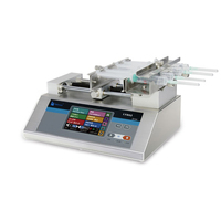 Bomba de Jeringa de Laboratorio de Alta Precisión LABOAO, Bomba de Extracción e Infusión Automática con Pantalla Digital y Bajo Nivel de Ruido