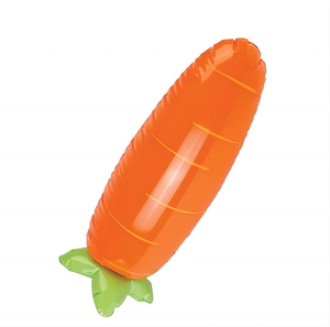 Carotte gonflable en PVC personnalisable, adaptée aux enfants et aux adultes, pour la décoration lors de la plage, <span class=keywords><strong>des</strong></span> piscines et <span class=keywords><strong>des</strong></span> festivals en été. - Product Image 5