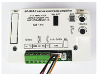 Interphone de porte audio à fonctionnement pratique et son cristallin avec module d'isolation du signal pour plusieurs unités