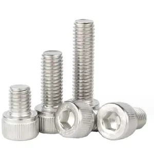 Factory Wholesale Stainless Carbon Steel Cylinder Head Hexagon Socket Head Cap Screws Din912 M8 Bolts