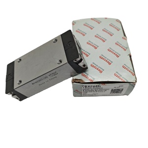 Riel de guía lineal Rexroth original, bloque de guía lineal R162352410, tamaño de riel lineal 55, rodamiento lineal - Product Image 1