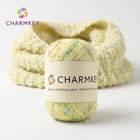 Summer Plain Solid Space Dyed Cotton Yarn, Hand Knitting Cotton Yarn for Garment & DIY Crochet