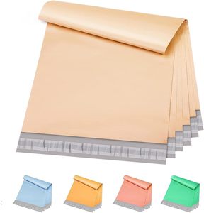 Logotipo Personalizado Impreso Ecológicamente para Bolsas para Empaque de Ropa y Camisetas, Adhesivo Fuerte, Entrega Exprés - Product Image 1
