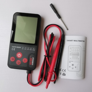 BSIDE ADMS9LN Ultra-tragbares ultra dünnes intelligentes Digital multimeter True RMS Auto Power Off 9999 Zählt CATII 600V mit 3,5 "LCD - Product Image 2