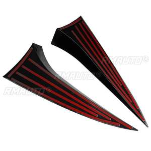 1 Par de Alerones Laterales Traseros Verticales para Ventana Trasera, Divisores de Aire para Hyundai IX35 2010 2011 2012 2013 2014 2015 2016 2017 Izquierdo+Derecho - Product Image 4