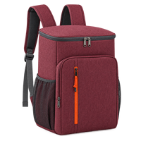 Sac isotherme pour boîte à lunch, sac isotherme Oxford grande capacité avec fermeture éclair et bretelles, commandes en gros bienvenues