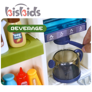 Juego de Cocina de Juguete de Plástico de Lujo para Niñas, 101 Piezas, Multifuncional, con Sonidos Eléctricos, <span class=keywords><strong>Estufa</strong></span>, Caja de Cocina y Juguetes de Comida - Product Image 5