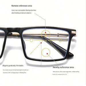 Gafas de Lectura Multifocales Fotocromáticas con Protección Anti Luz Azul, Diseño Cuadrado Vintage 2025 para Hombre y Mujer - Product Image 2