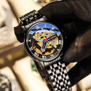 MG.ORKINA 111 Nuevo Reloj Mecánico para Hombre, Totalmente Automático, Resistente al Agua, Reloj de Moda Transparente y Hueco 2025 - Product Image 3