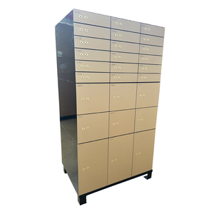 Traditional Safe Deposit <b>Box</b> Vintage Design Safe <b>Box</b> with Dual Key <b>Lock</b> for Valueables - Product Image 2