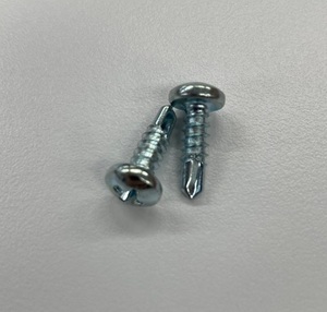 Vis autoperceuses à tête fraisée en acier Homn Reen C1022, revêtement CR3+ zingué, longueur 13 mm, filetage M4.2, TW - Product Image 4