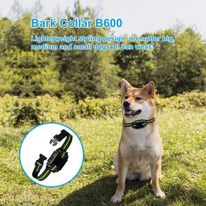 रिचार्जेबल स्मार्ट डॉग बार्क कॉलर एडजस्टेबल एंटी-बार्किंग ट्रेनिंग कॉलर बीप वाइब्रेशन और शॉक फीचर्स के साथ - Product Image 3