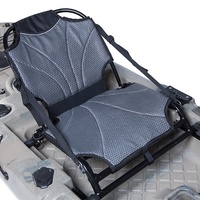 Sièges pliants pour kayak avec cadre en aluminium, sièges de bateau de pêche, chaises arrière pour canoë à vendre