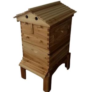 Nouvelle ruche à abeilles automatique en bois portable avec un design compact pour une apiculture durable et la collecte du miel - Product Image 1