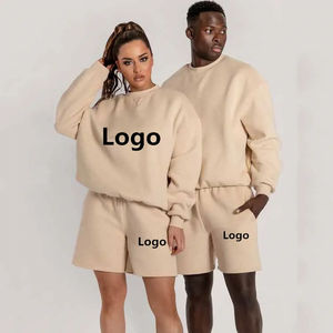 Sudadera con capucha ODM con logotipo personalizado de color de manga larga de fábrica de China, conjunto de chándal para correr, sudadera lisa al por mayor - Product Image 5