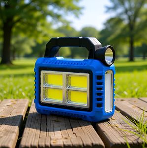 Lampe de poche solaire TOACH avec fonction de charge Type-C, lampe de recherche puissante, lampe de poche LED pour le camping - Product Image 2