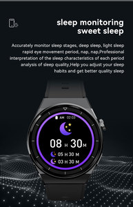 X03 PRO สมาร์ทวอทช์แฟชั่น นาฬิกาอัจฉริยะสำหรับเล่นกีฬา พร้อมหน้าจอสัมผัสแบบปรับแต่งได้เต็มรูปแบบ สมาร์ทวอทช์หน้าจอสัมผัสเต็มรูปแบบ - Product Image 5