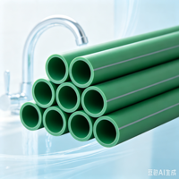 Tuyau PPR antibactérien pour l'eau potable, idéal pour les villas, appartements et systèmes de canalisations d'eau domestiques