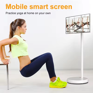 Projecteur sans fil Bluetooth 22 pouces, best-seller, avec <span class=keywords><strong>Google</strong></span> <span class=keywords><strong>Store</strong></span> intégré, caméra intégrée 8 millions de pixels, divertissement, 6 Go de RAM, blanc - Product Image 4