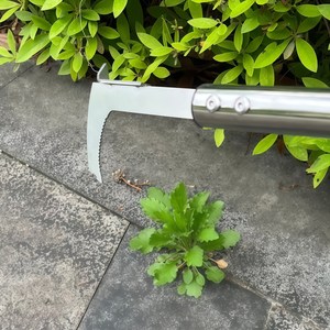 Stainless Steel Manual Detachable Gap Weeding Knife, Garden Crevice Weeder for Pavement Tile Joint Patio <b>Weed</b> <b>Removal</b> - Product Image 4