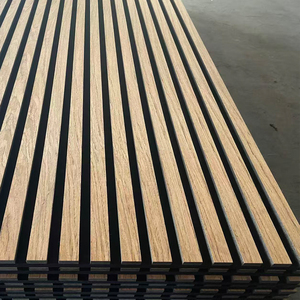 Pannello Acustico in Doghe di Legno, Akupanel <span class=keywords><strong>Fonoassorbente</strong></span> per Pareti e Soffitti, Decorazione d'Interni Ecologica - Product Image 6