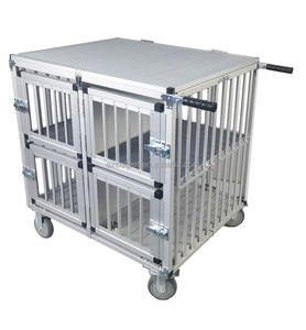 Chariot de chien en aluminium, chariot d'exposition de chien, <span class=keywords><strong>cage</strong></span> d'exposition de chien - Product Image 1