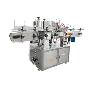 LT-260 Automatic glass bottle can labeling wine bottle labeling machine positioning round bottle labeling machine price