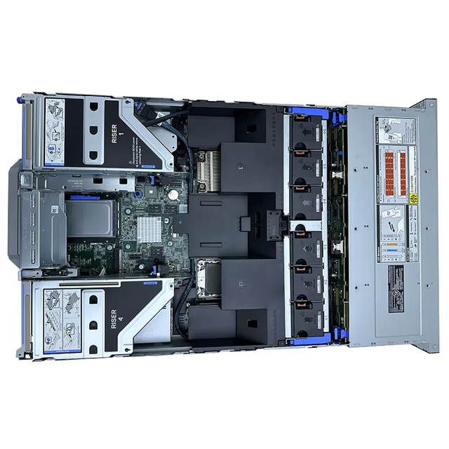 Refurbished Second-hand PowerEdge R750XS 12*3.5/R650XS 8*2.5 2U Rack-mounted Servers, Including R750 and R740