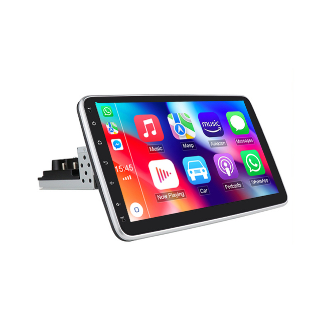 8g128g Android IPS Touch Screen 10 Inch Universal 360 Rotating Car Radio 8 Core Carplay Dsp 4gsim Car Stereo Video Gps Player