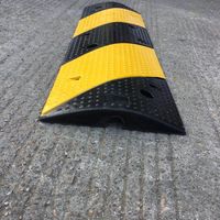 Paillassons de vitesse en caoutchouc pour entrées de maison, rainures routières, rampes de trottoir, tampons de pente, butées de roue pour places de stationnement, absorption des chocs, réglables en hauteur