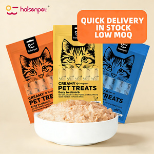 En Stock, Tratar Cremoso, No Colorantes, Varios Sabores, Comida Húmeda para Gatos - Product Image 1