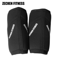 Manchons de coude en néoprène pour haltérophilie et powerlifting, personnalisables avec logo, pour salles de sport