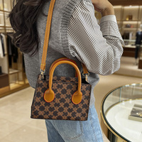 Nouveau Sac à Main Rétro Simple et Tendance 2026 avec Imprimé Lettres, Sac à Bandoulière, Sac Croisé