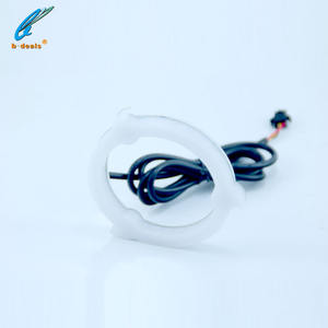 Bi Xenon HID 프로젝터 렌즈 용 2.5 ''Sharingan Halos 자동차 헤드라이트 SRGBA 회전 신호 후광 링 천사 눈 자동차 스타일링 개조 - Product Image 6