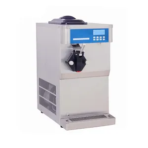 Máquina eléctrica automática de 3 cabezales para helados suaves