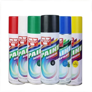 <span class=keywords><strong>Prix</strong></span> d'usine professionnel blanc noir rouge vert bleu jaune métallisé peinture en aérosol - Product Image 1