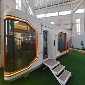 Casa Modular Moderna de Lujo de Alta Calidad y Buen Precio, Casa Móvil de 20 pies, Cápsula Espacial Pequeña, Contenedor Prefabricado Económico - Product Image 2