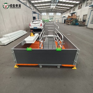 Cage <span class=keywords><strong>de</strong></span> maternité réglable pour truies, enclos <span class=keywords><strong>de</strong></span> maternité pour porcs, équipement d'élevage porcin, vente en gros directe usine - Product Image 2