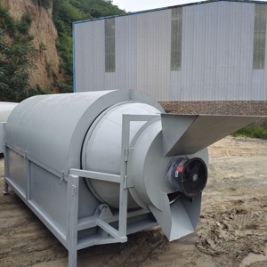 500kg/mẻ khí sưởi ấm Máy sấy quay lớn không khí chặt chẽ container Trống máy sấy hạt - Product Image 4