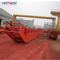Pont roulant à portique A-Frame HNTIWIN à prix d'usine, monté sur rail, 5/10 tonnes, avec palan électrique, moteur et télécommande sans fil