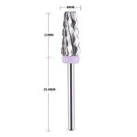 Embouts de ponceuse à ongles professionnels 5 en 1 en carbure pour acrylique, outil de dépose de vernis gel, accessoires pour ponceuses électriques