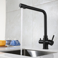 Robinet de cuisine monocommande moderne au design épuré, mitigeur eau chaude et froide, en céramique, à commande tactile, à poser sur plan.