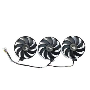 NIEUW 1SET T 129215 SU FDC10H12S9-C RTX 2080 <span class=keywords><strong>Ti</strong></span> GPU Fan, pour ASUS ROG-STRIX-RTX 2080, 2080Ti, 2080S, 2070S GAMING videokaart <span class=keywords><strong>ko</strong></span> - Product Image 3