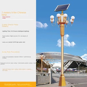 Lampes LED Magnolia d'extérieur IP65 5000K Lumière du jour avec détecteur de mouvement Garantie 10 ans Grandes lampes pour l'éclairage paysager des projets municipaux - Product Image 6