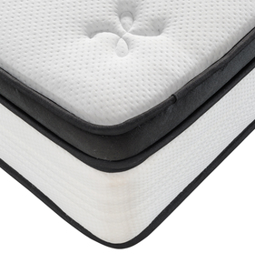 Materasso Ibrido King Queen <span class=keywords><strong>Singolo</strong></span> in Scatola, Rinfrescante, Pieghevole, in Lattice Gel Memory Foam con Molle Insacchettate - Product Image 4