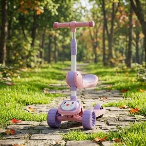 Wholesale of Children's <strong>Scooters</strong>: 2-12-year-old Babies Can <strong>Sit</strong>, Ride, and Slide <strong>on</strong> a Three in One <strong>Scooter</strong> with One Foot - Product Image 3