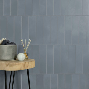 Piastrella Toronto Blue Matt 7,2x29,5 cm, spessore 8 mm, bordo microbisellato per uso a parete e pavimento - Product Image 1